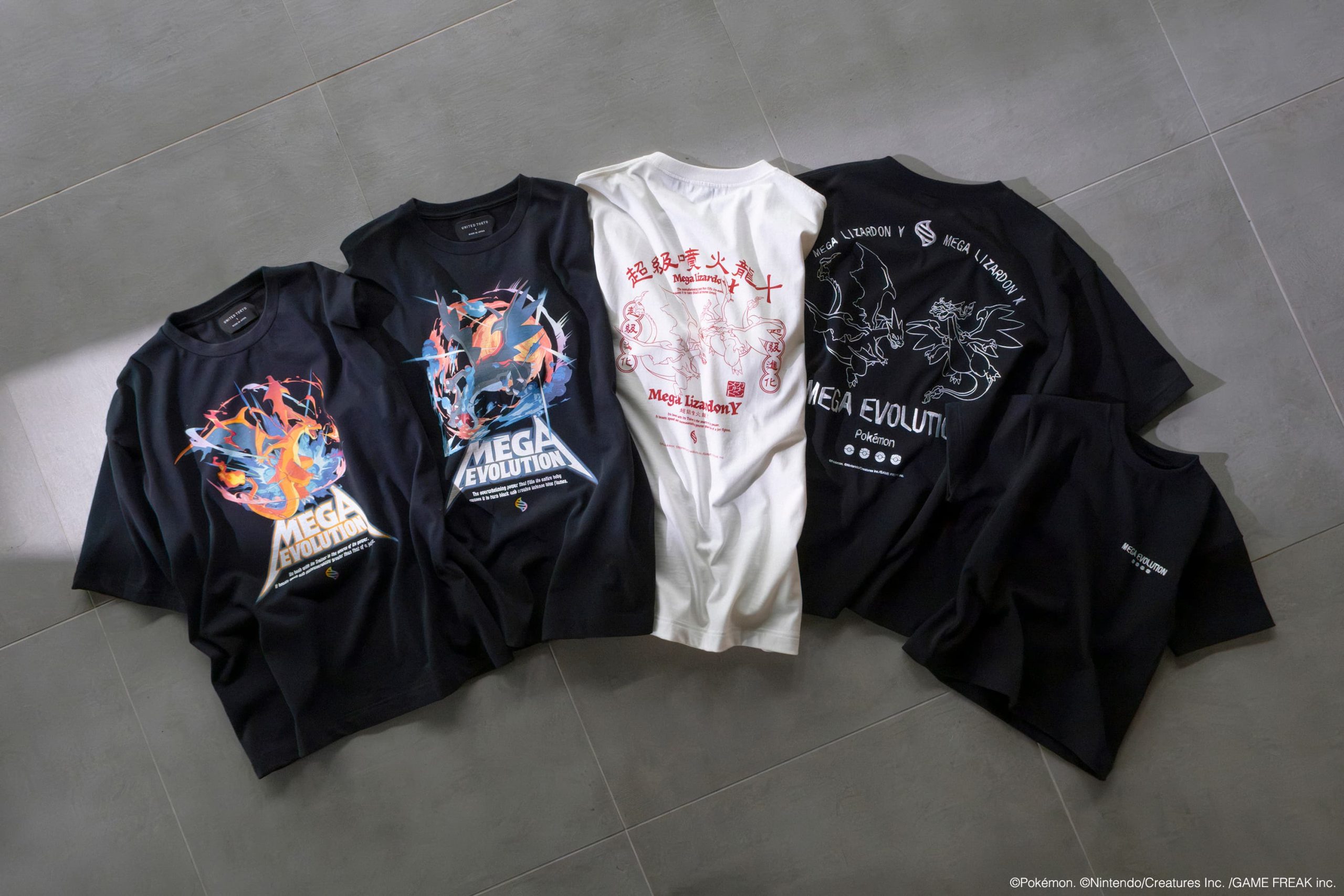 人気ゲーム「ポケットモンスター 」モチーフにしたTシャツコレクションが発売