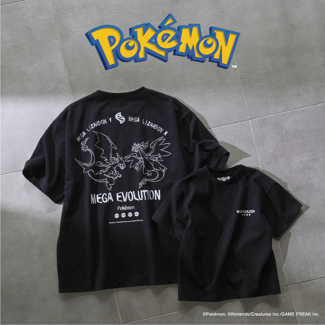 ポケモン　Tシャツ　ゲームフリーク カープ×ポケモンセンターヒロシマ Tシャツ 赤いギャラドス 130cm