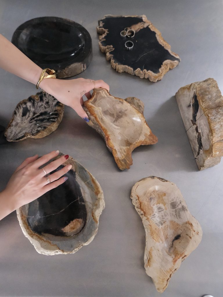 珪化木 木化石 古第三記～中生代 化石 奥能登産 形化木 台付 観賞用 オブジェ 珪化木 木化石 古第三記～中生代 化石 奥能登産 形化木 台付