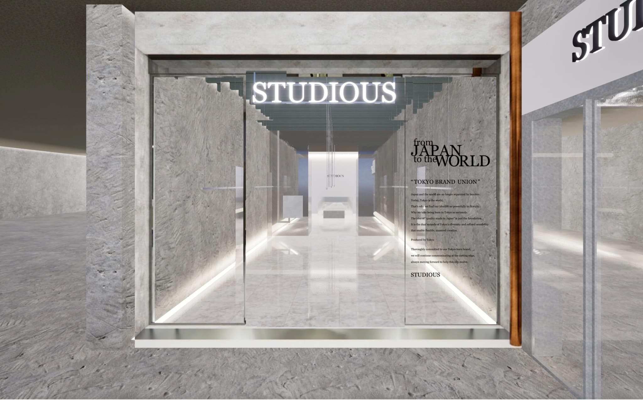 初のウィメンズ中国本土単独店STUDIOUS WOMENS 富民路がオープン