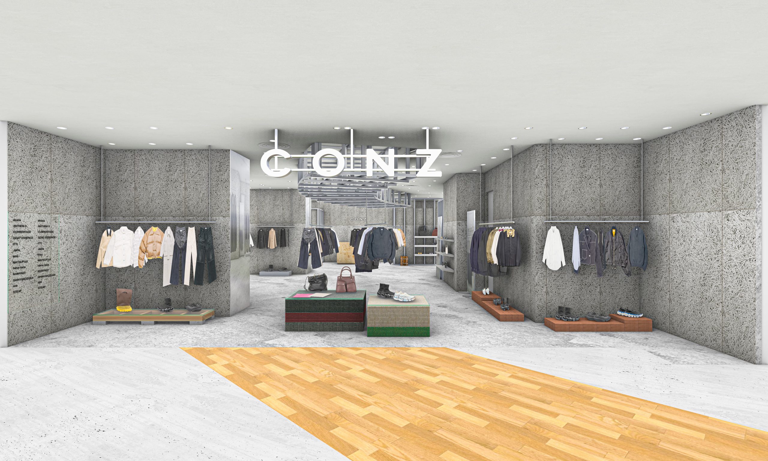CONZ初の複合店舗が渋谷にオープン