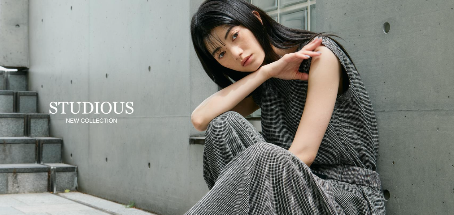 STUDIOUS WOMENS オリジナルウォッシャブルメッシュシリーズが登場